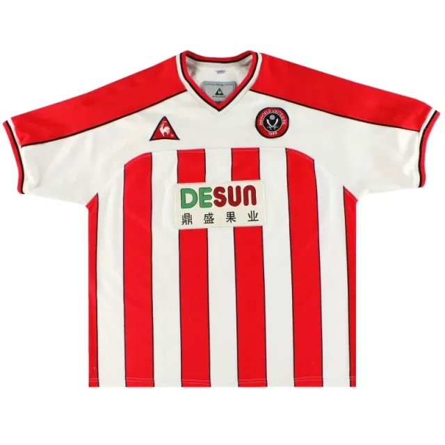2002-04 Sheffield United Le Coq Sportif Home Shirt XS - Sheffield United / Excellent / XS