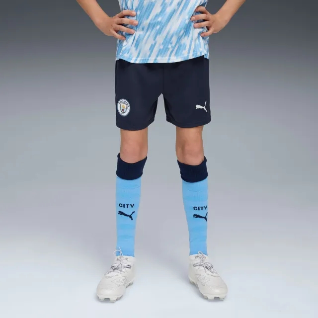 PUMA Manchester City 25/26 Shorts Youth, Dark Blue, size 11-12 Youth