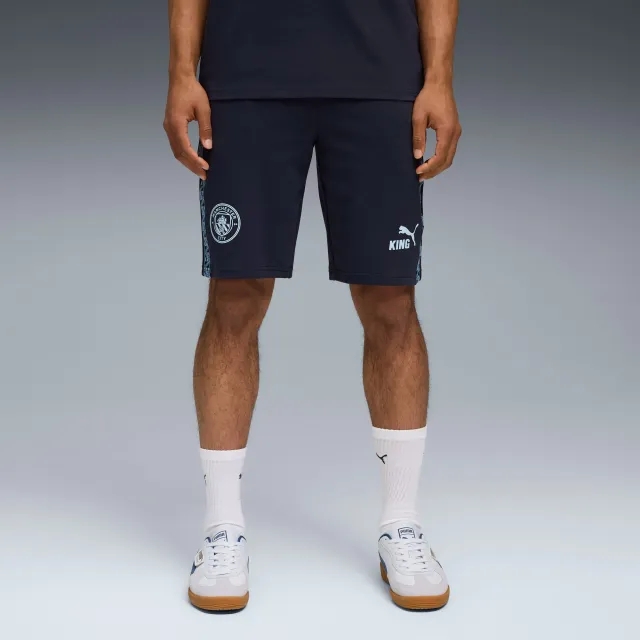 PUMA Manchester City King Sweat Shorts Men, Dark Blue, size 3XL