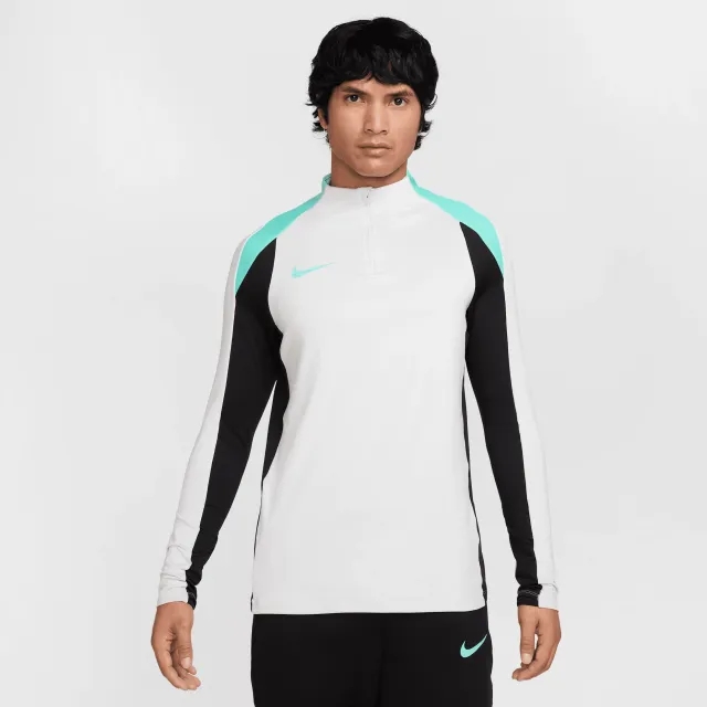 Nike Strike Men's Dri-FIT Football 1/2-Zip Drill Top - Grey - Polyester/Elastane