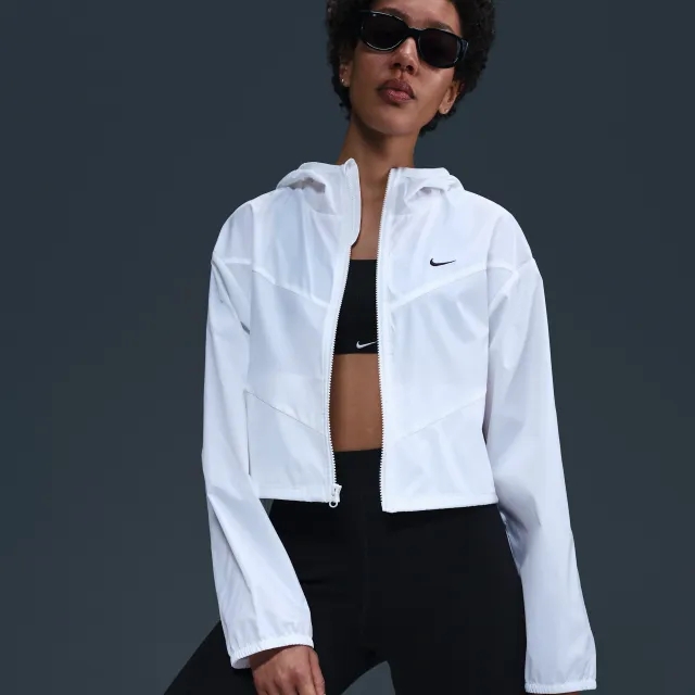 Nike Sportswear Windrunner Women's Loose Woven Hooded Jacket - White - Polyester
