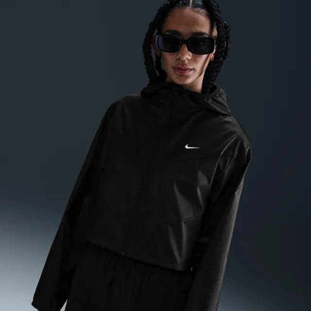 Nike Sportswear Windrunner Women's Loose Woven Hooded Jacket - Black - Polyester