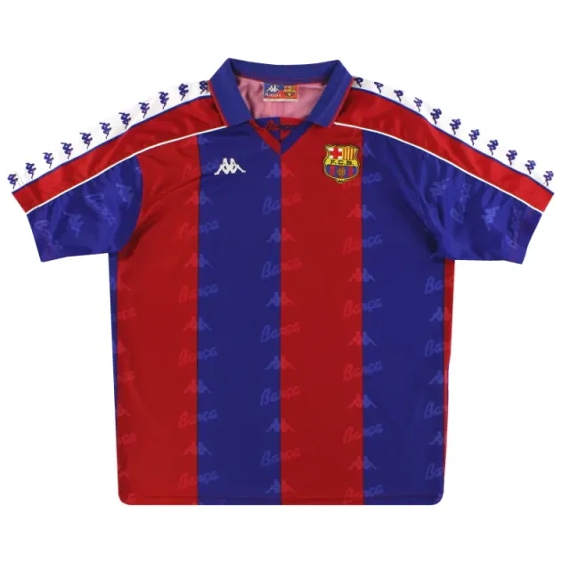 1992-95 Barcelona Kappa Home Shirt XL - Barcelona / Excellent / XL