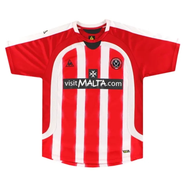 2008-09 Sheffield United Le Coq Sportif Home Shirt M - Sheffield United / Excellent / Medium