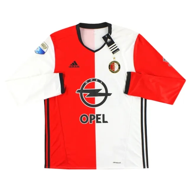 2016-17 Feyenoord adidas Home Shirt #83 L/S *w/tags* L - Feyenoord / w/tags / Medium