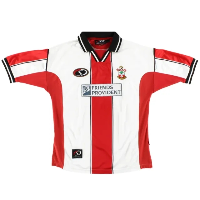 1999-01 Southampton Home Shirt L - Southampton / Excellent / Large