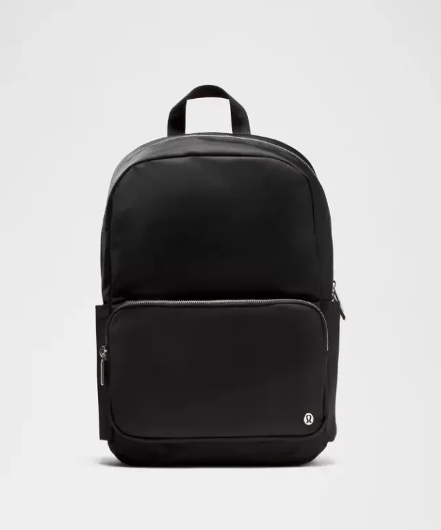 lululemon – Everywhere Backpack 22L Metal Hardware – Color Black/Silver