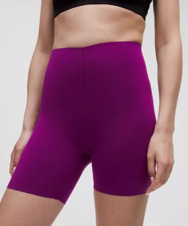 lululemon – Women's Glow Up Super-High-Rise Shorts – 6" – Color Purple – Size 0