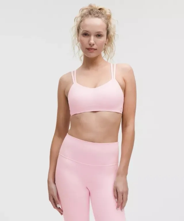 lululemon – Women's Like a Cloud Sports Bra Light Support, B/C Cup – Color Pink – Size 10