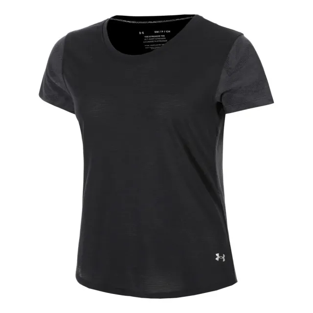 Under Armour UA Streaker Jacquard T-Shirt Women - Black