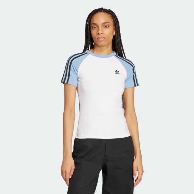 adidas Originals adidas Adicolor 3-Stripes Raglan Slim T-Shirt