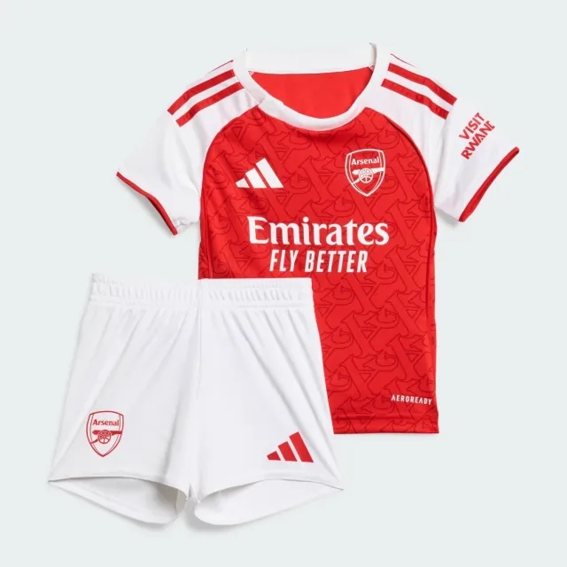 adidas Arsenal Baby SS Home Mini Kit 2025/26