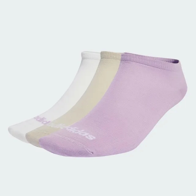 adidas Thin Linear Low-Cut Socks 3 Pairs
