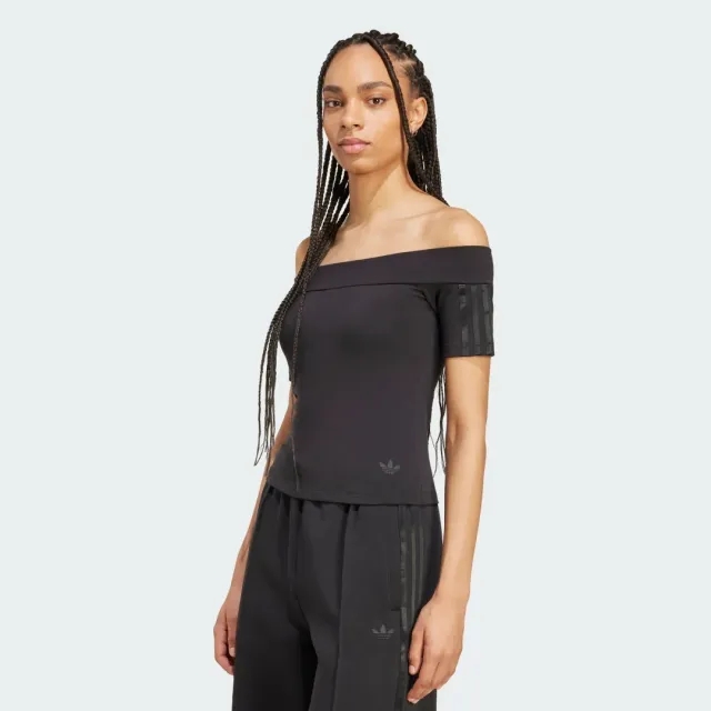 adidas Adicolor Bandeau Short Sleeve T-Shirt