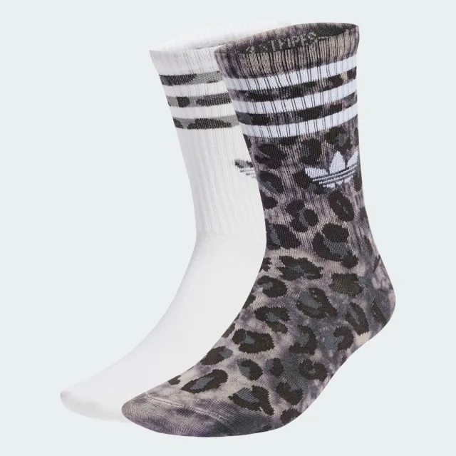 adidas Leopard Crew Socks 2 Pairs