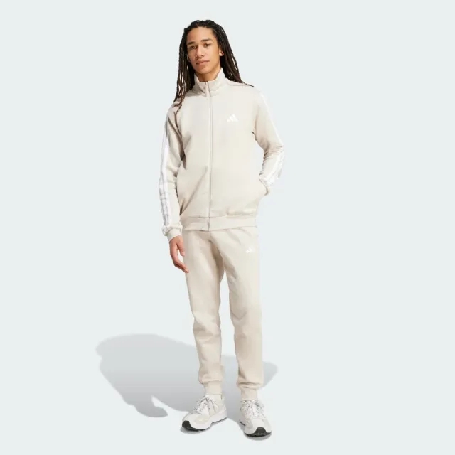 adidas Sportswear Basic 3-Stripes Fleece Track Suit