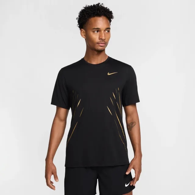 Nike x Jakob Men's Dri-FIT Short-Sleeve Running Top - Black - Sustainable Materials