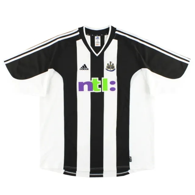 2001-03 Newcastle adidas Home Shirt *Mint* XXL - Newcastle United / Excellent / XXL