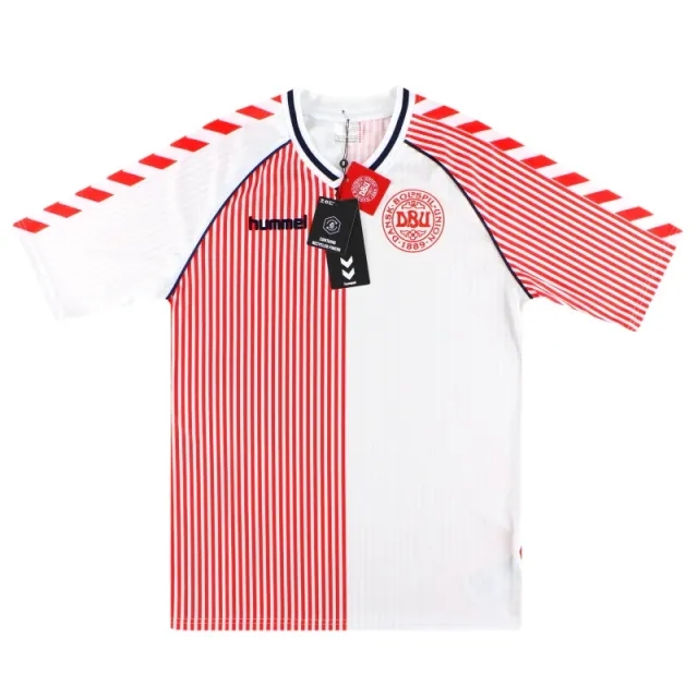 2025 Denmark Hummel 'DBU 86' Reissue Away Shirt *BNIB* - Denmark / w/tags / Medium