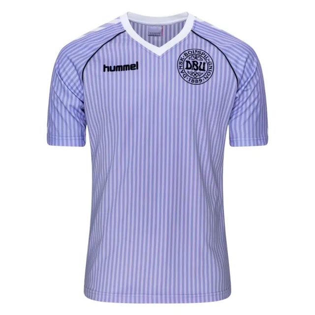 Denmark Goalkeeper Shirt World Cup 1986 Limited Edition - ['Purple']