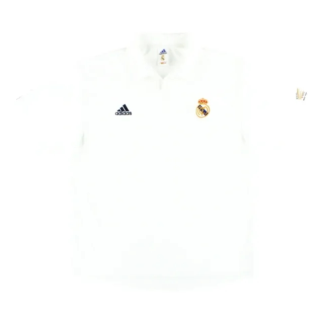 2001-02 Real Madrid adidas Centenary Home Shirt M - Real Madrid / Excellent / Medium