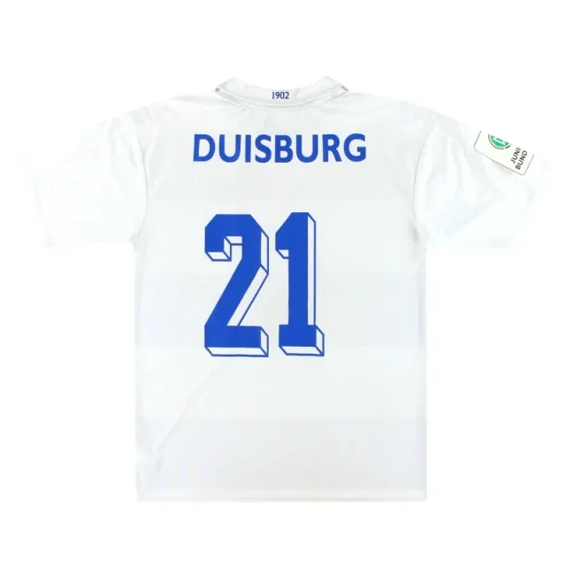 2017-18 MSV Duisburg Player Issue U-19's Home Shirt #21 L - Other German Clubs / Excellent / Large