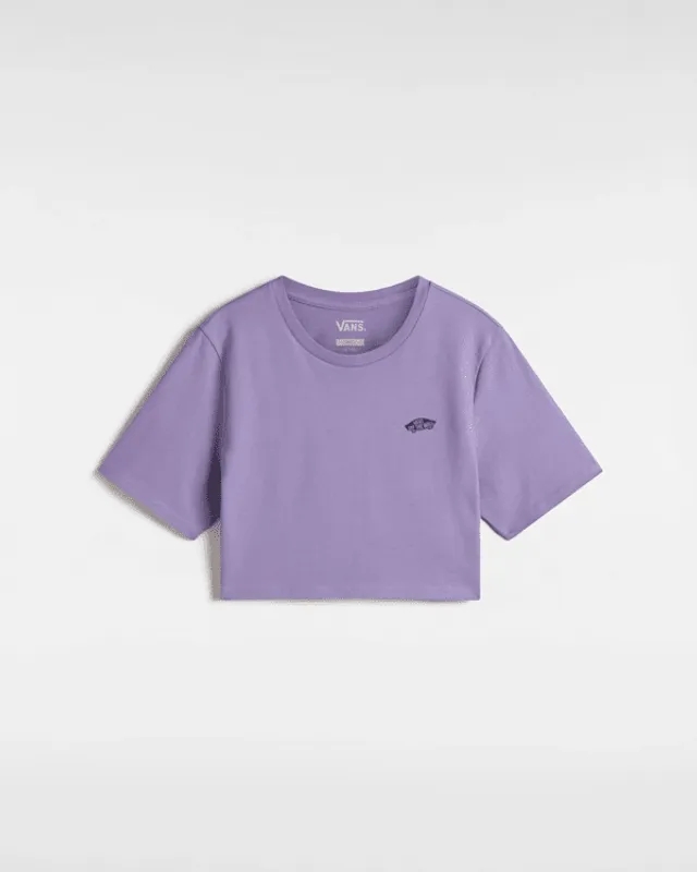 Vans - Style 76 Crop T-Shirt, Woman, Purple