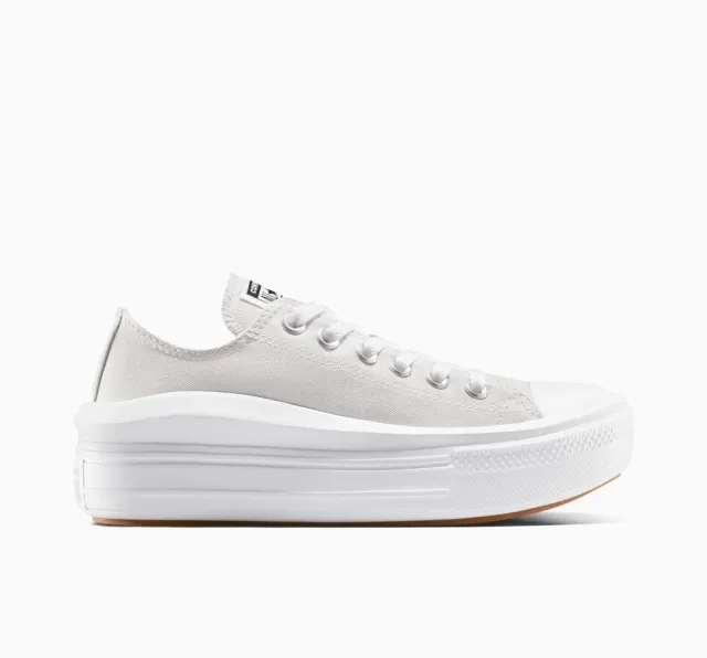 Converse Chuck Taylor All Star Move Platform - Grey, White