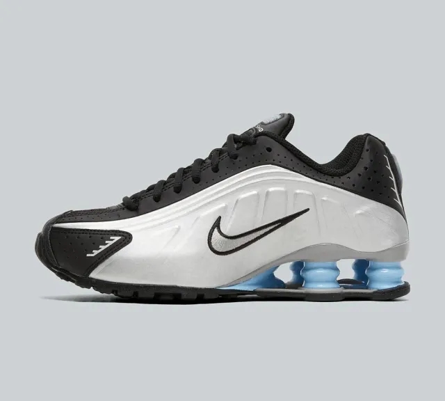 Nike Shox Unisex Shoes - Silver