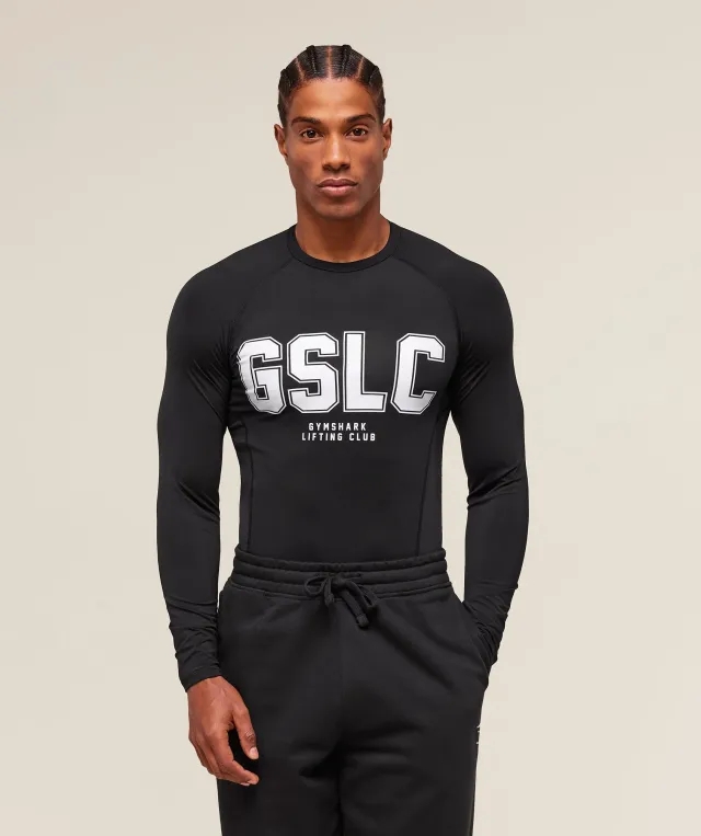  GSLC Baselayer Long Sleeve T-Shirt - Black