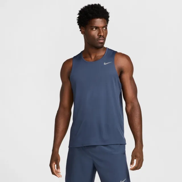 Nike Miler Men's Dri-FIT Running Tank Top - Blue - Polyester