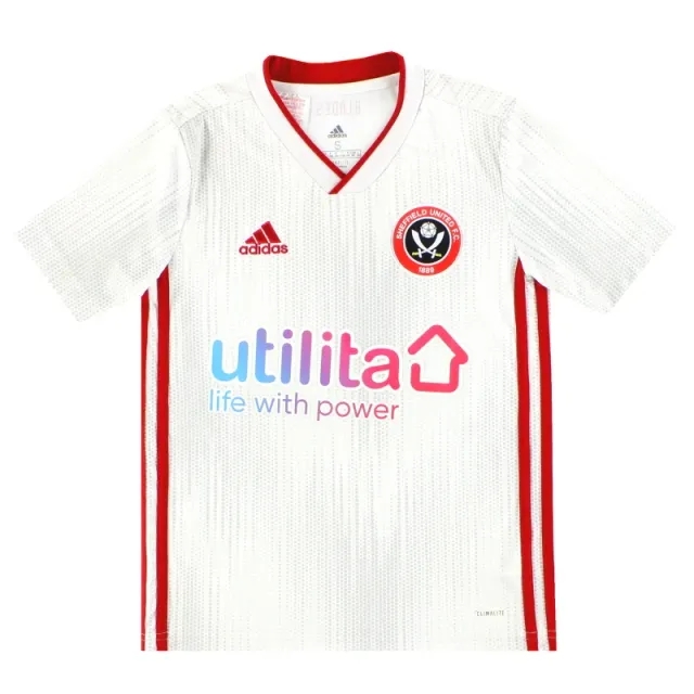 2019-20 Sheffield United adidas Away Shirt S.Boys - Sheffield United / Excellent / Small Boys