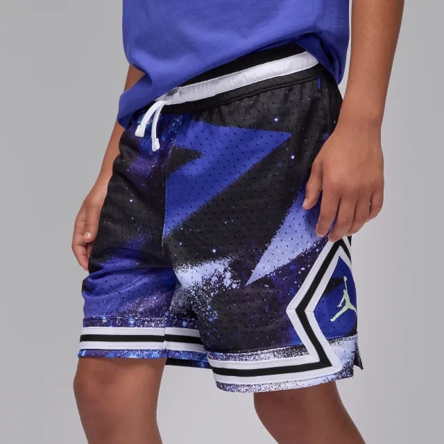 Nike Jordan Dri-FIT Older Kids' MJ Printed Sport Diamond Shorts - Black