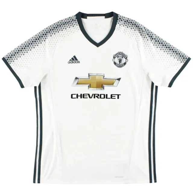 2016-17 Manchester United adidas Third Shirt L - Manchester United / Very Good / Large