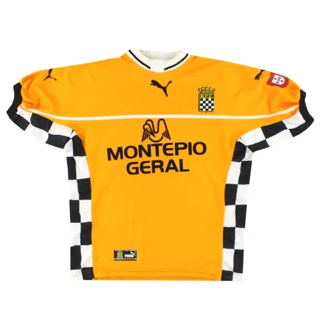 2001-02 Boavista Puma Away Shirt M - Other Portuguese Clubs / Excellent / Medium