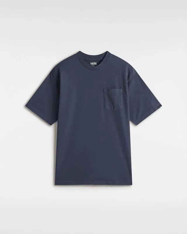 Vans - Original Standards Wash Pocket T-Shirt, Man, Blue