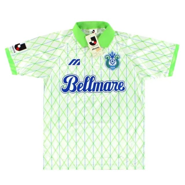 1994-96 Shonan Bellmare Mizuno Away Shirt *w/tags* M - Other World Clubs / w/tags / Medium