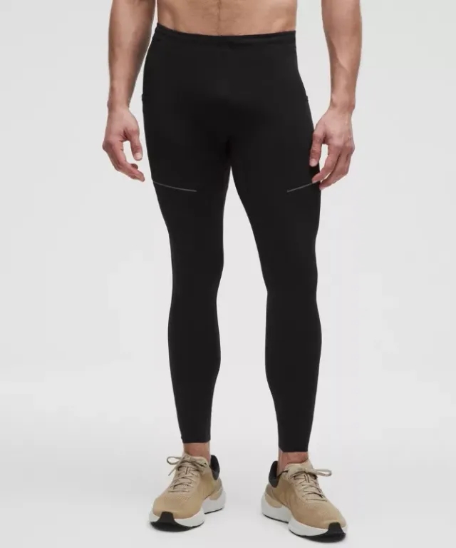 lululemon – Men's Fast and Free Tights – 28" – Color Black – Size L