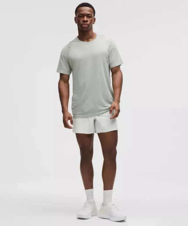 lululemon – Men's License to Train Linerless Shorts – 5" – Color White – Size L