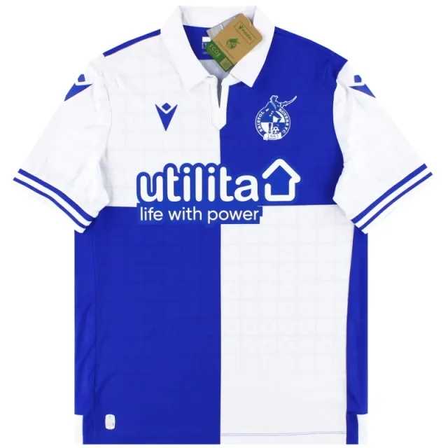 2023-24 Bristol Rovers Macron Home Shirt *BNIB* - Bristol Rovers / BNIB / Large