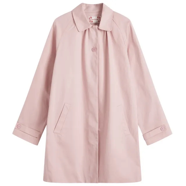 Peachy Den Women's Cheri Mac Coat Rose