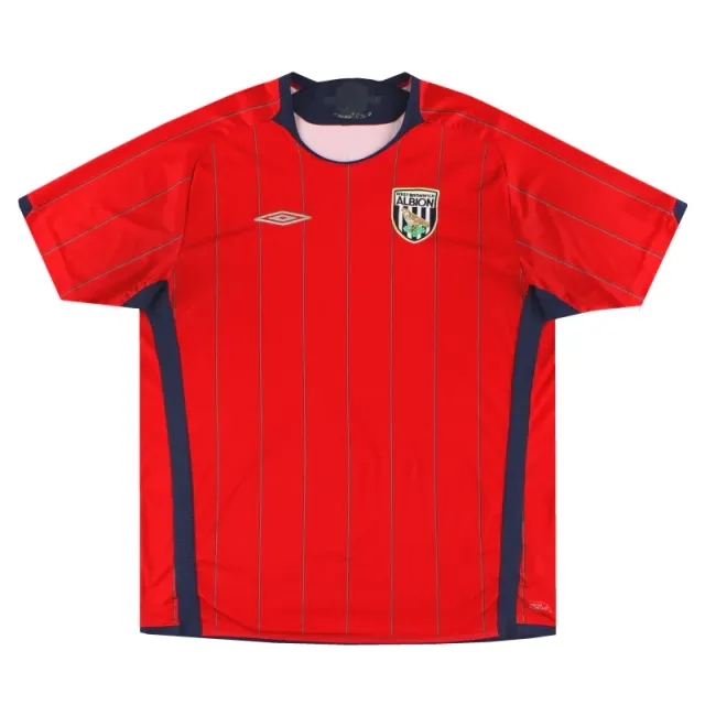 2009-10 West Brom Umbro Away Shirt XL - West Brom / Very Good / XL