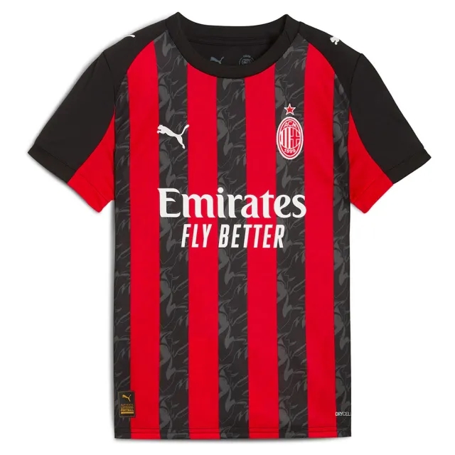 PUMA AC Milan 25/26 Home Jersey Youth, For All Time Red/Black