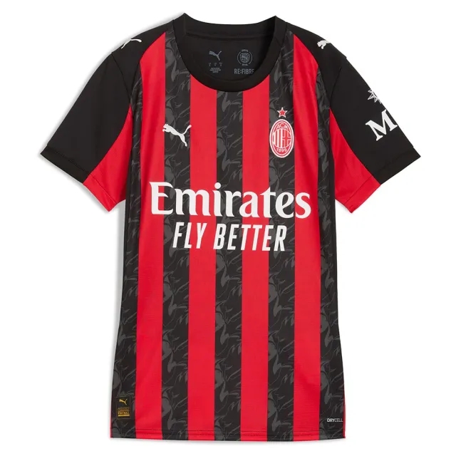 PUMA AC Milan 25/26 Home Jersey Women, For All Time Red/Black