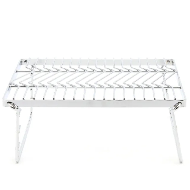 Snow Peak Small Fireplace Grill Bridge Silver
