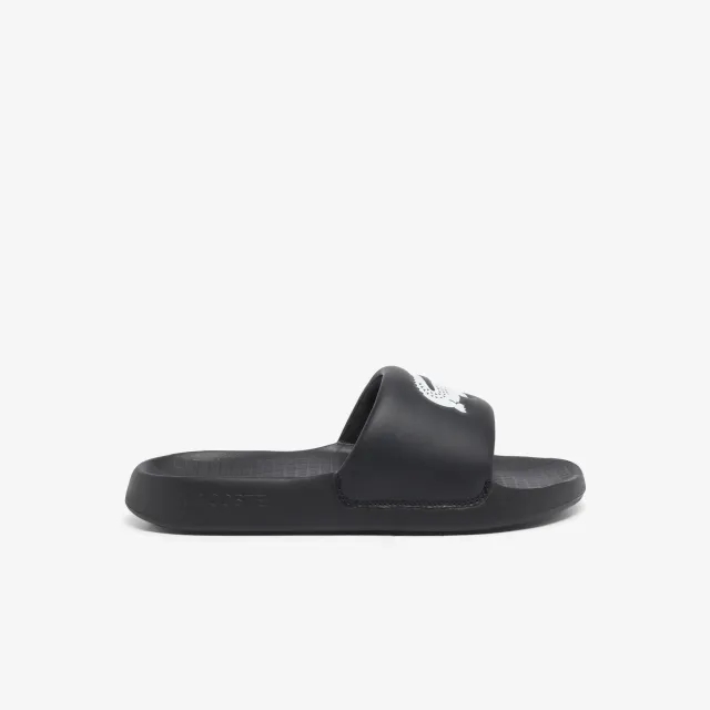 Lacoste Men's Serve Slide 1.0 - Black & White