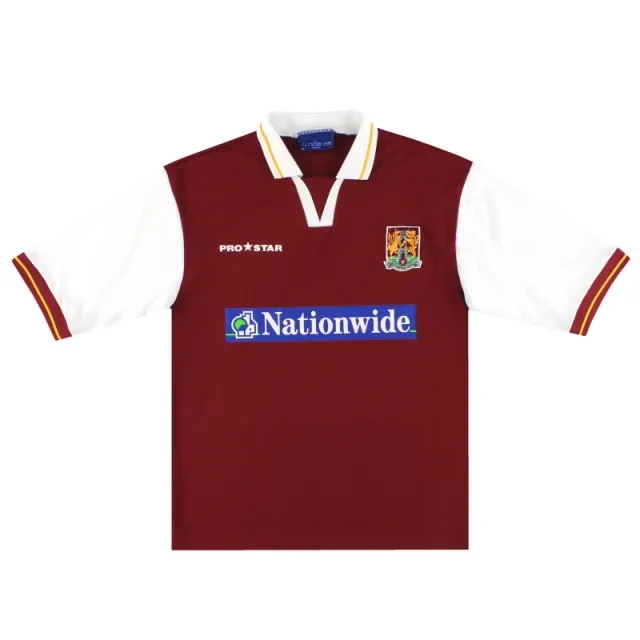 1999-00 Northampton Prostar Home Shirt M - Northampton Town / Excellent / Medium