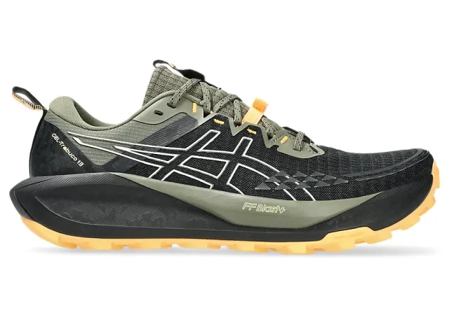 ASICS Gel-Trabuco 13 Trail Running Shoe Men - Black, Cream
