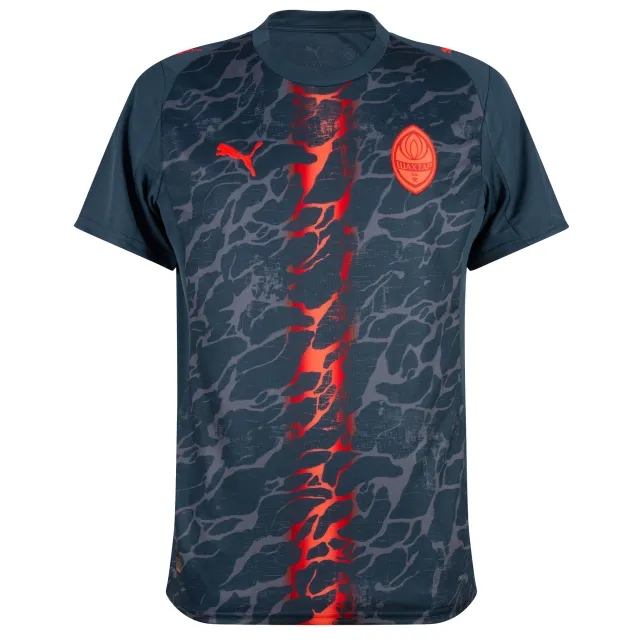 PUMA FC Shakhtar Donetsk 25/26 Away Jersey Men, Grey Skies/Neon Sun, size 3XL