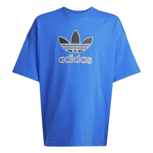 Adidas Originals T-Shirt Logo - ['Blue']